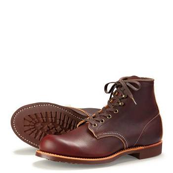 Red Wing Férfi Heritage Blacksmith 6 Inch Bakancs Bordó